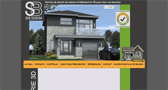 Desktop Screenshot of dessinsbdesign.ca